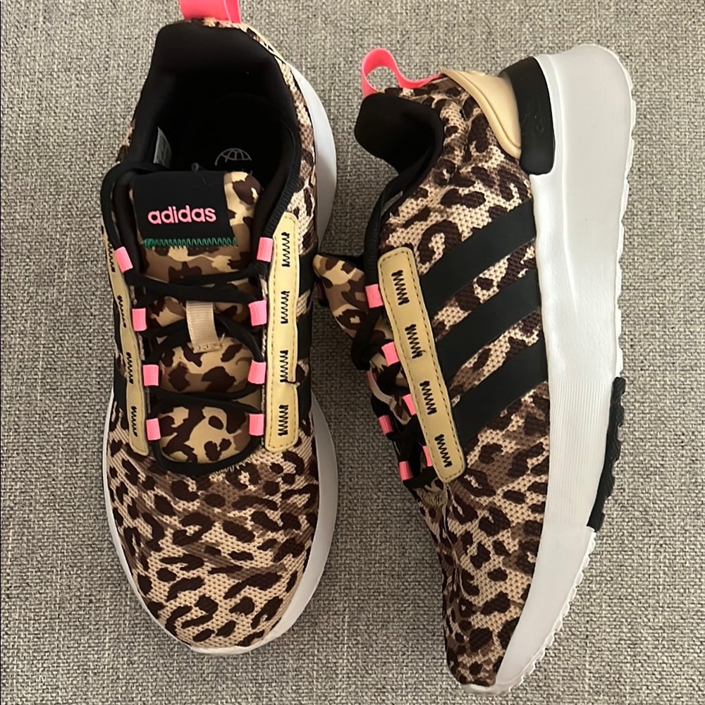 Adidas Leopard Print Sneakers